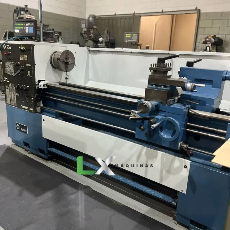 TORNO MECANICO ROMI TORMAX 30A - 520X1500MM - COM DIGITAL (9)